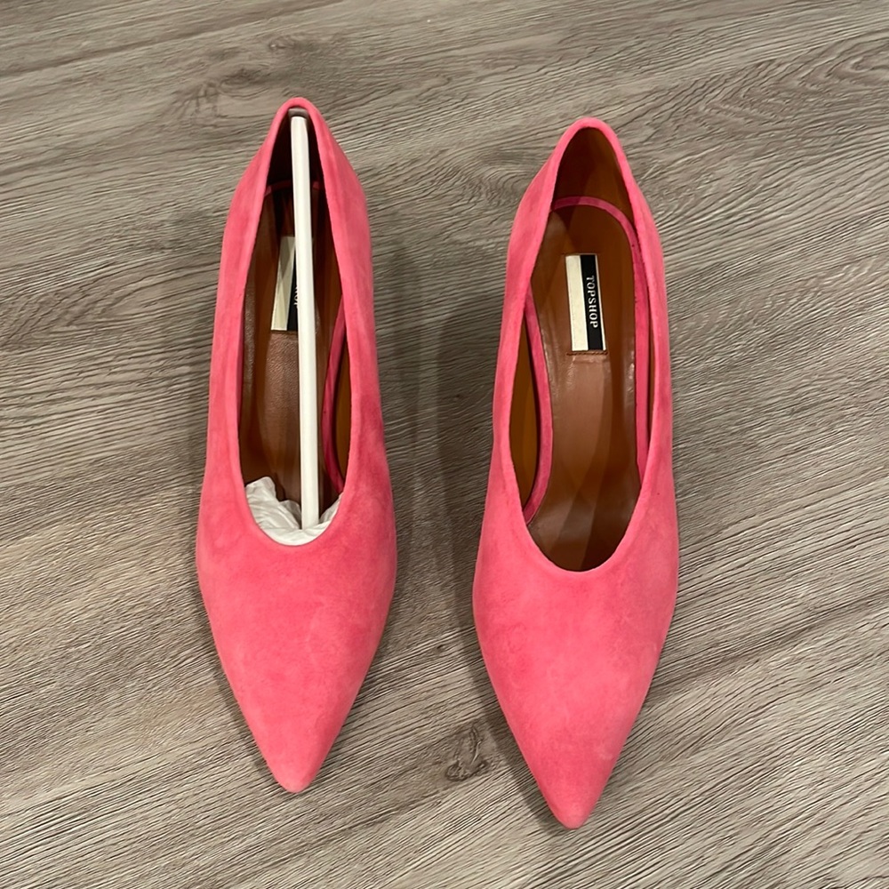 Topshop pink pumps Size 39